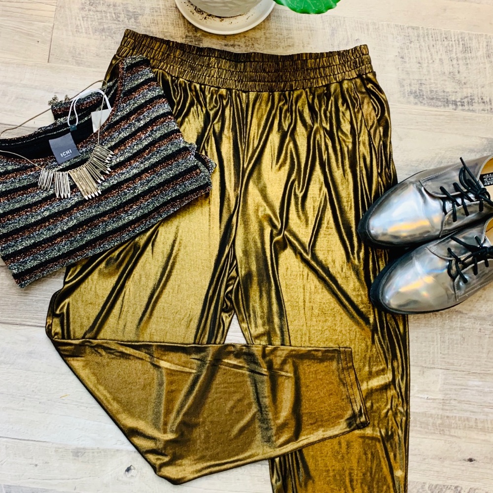 Cute Metallic trousers